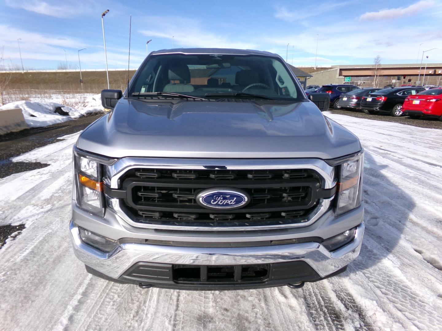 2023 Silver Ford F-150 XL SuperCrew 6.5-ft. Bed 4WD (1FTFW1E51PF) with an 5.0L V8 OHV 16V engine, 6A transmission, located at 2630 Philips Field Rd., Fairbanks, AK, 99709, (907) 458-0593, 64.848068, -147.780609 - Photo#1